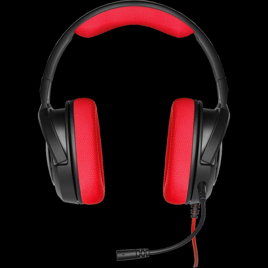 CORSAIR Gaming Headset HS35 Stereo Red ohrumschließend 3,5mm Klinke NEU