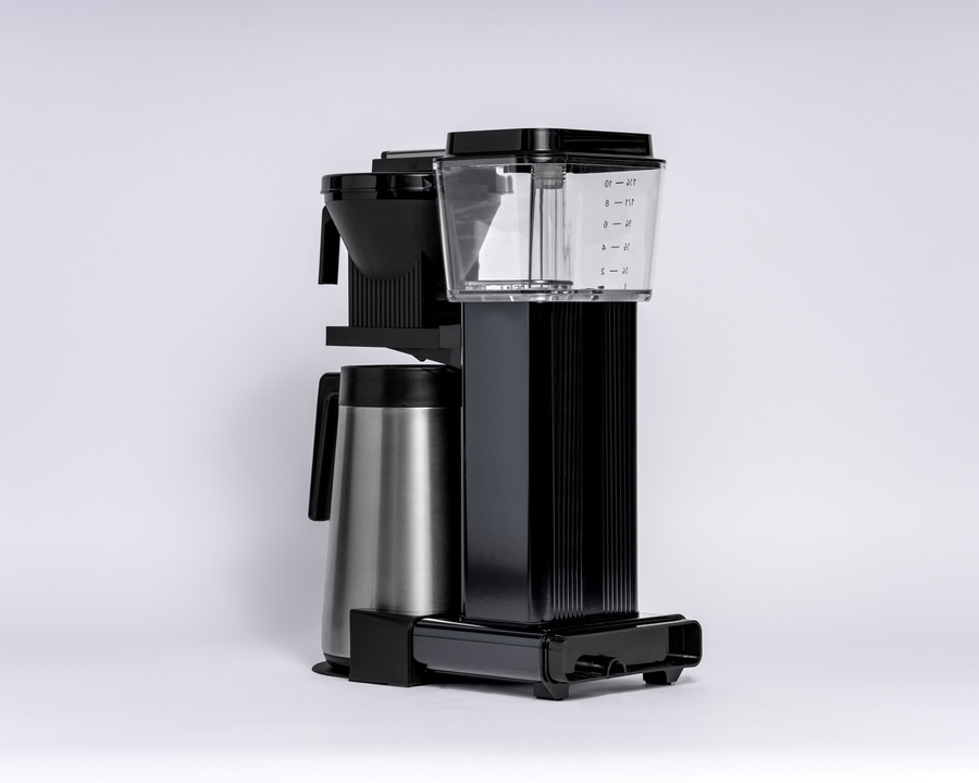 MOCCAMASTER Thermo Filterkaffeemaschine KBGT 741 Black Thermoskanne schwarz NEU