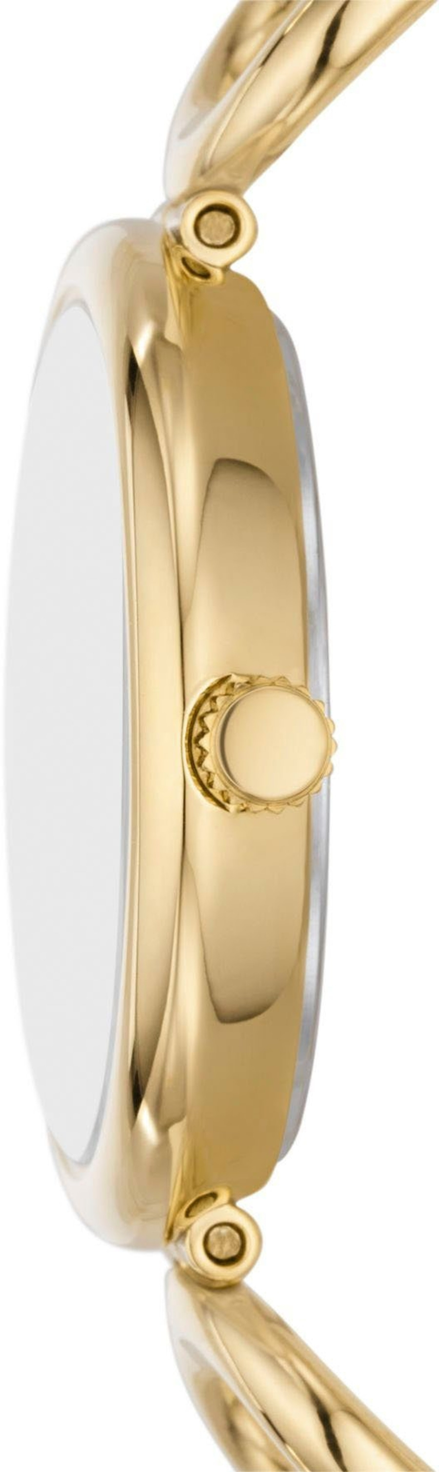 FOSSIL Quarzuhr Carlie 30 mm ES5272 Edelstahl Goldfarben Armbanduhr B-WARE