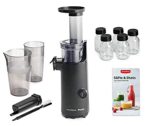 BETTY BOSSI Slow Juicer Compact Saftpresse inkl Zubehör Kaltentsafter