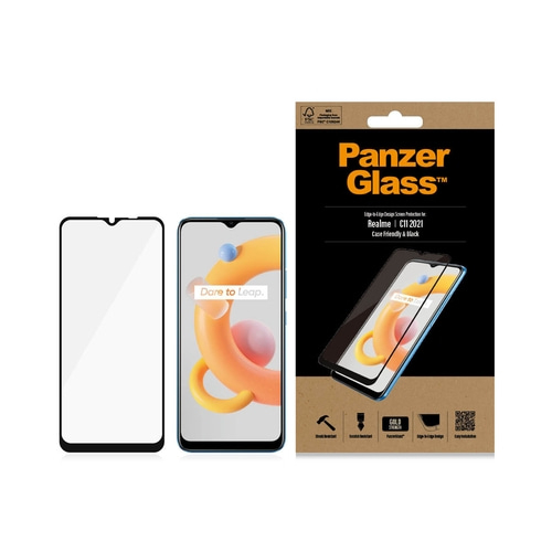 PanzerGlass™ Displayschutz Realme C11 2021 Screen Protector Glass