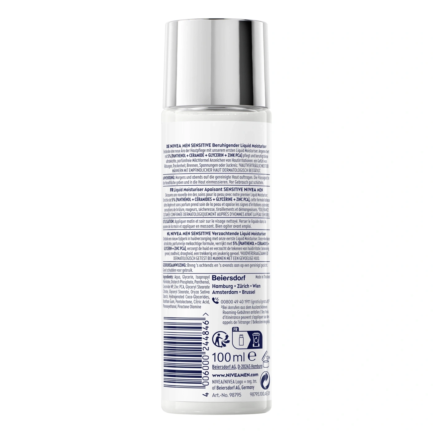 NIVEA MEN SENSITIVE Beruhigender Liquid Moisturiser