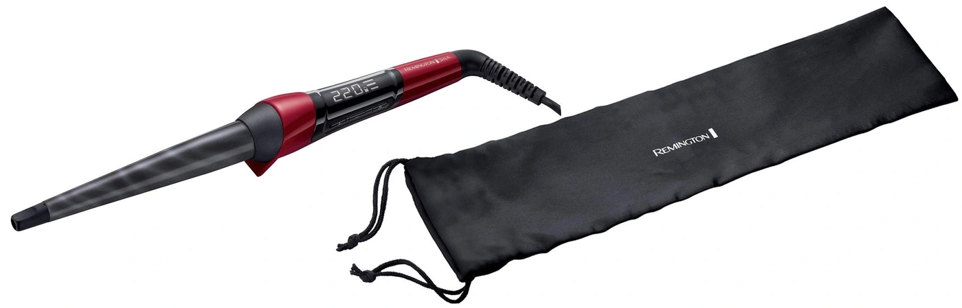 REMINGTON Lockenstab CI96W1 Silk Keramikbeschichtung Display bis 220ºC 42 W