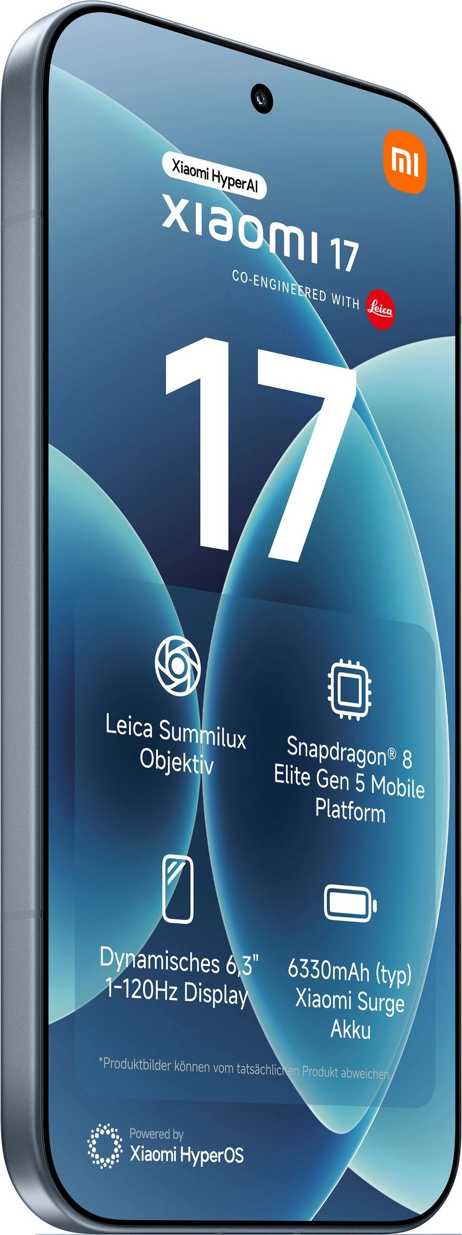 Xiaomi 17 mit Leica Summilux Objektiv und Snapdragon 8 Elite.