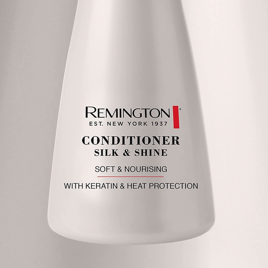 REMINGTON Haarspülung Conditioner Silk & Shine 250 ml Keratin sanft pflegend