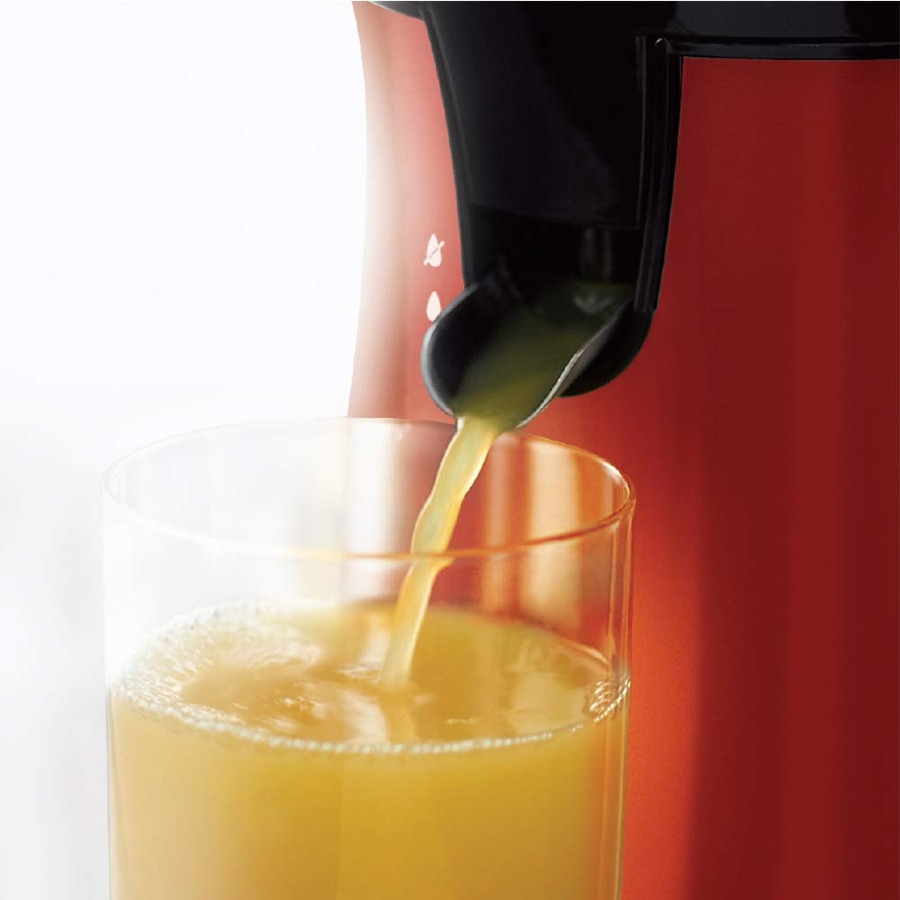 RUSSELL HOBBS Zitruspresse Colours Plus+ Flame Red 26010-56 Orangen-Saftpresse