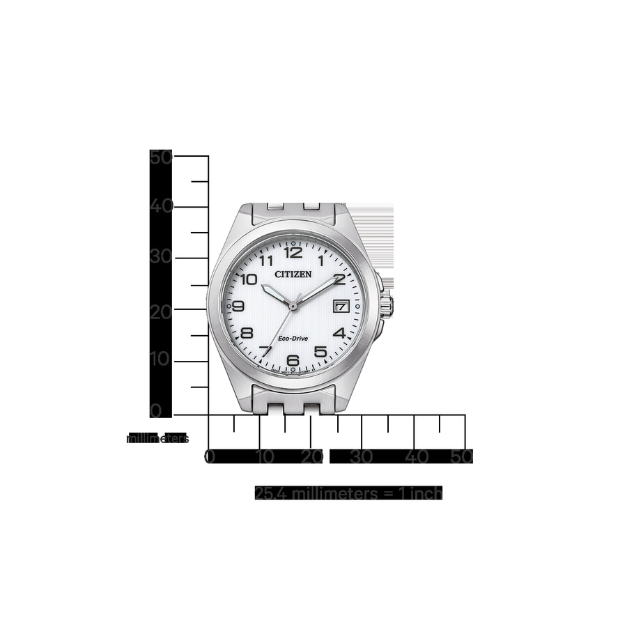 CITIZEN Damen Armbanduhr EO1210-83A Solar Eco-Drive Datum Edelstahl 34mm B-Ware