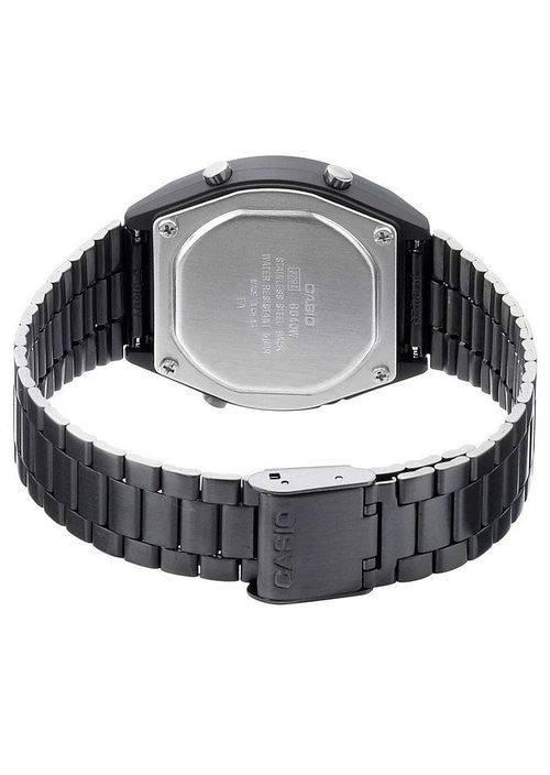 CASIO VINTAGE Herrenarmbanduhr Chronograph B640WB-1BEF Schwarz B-WARE