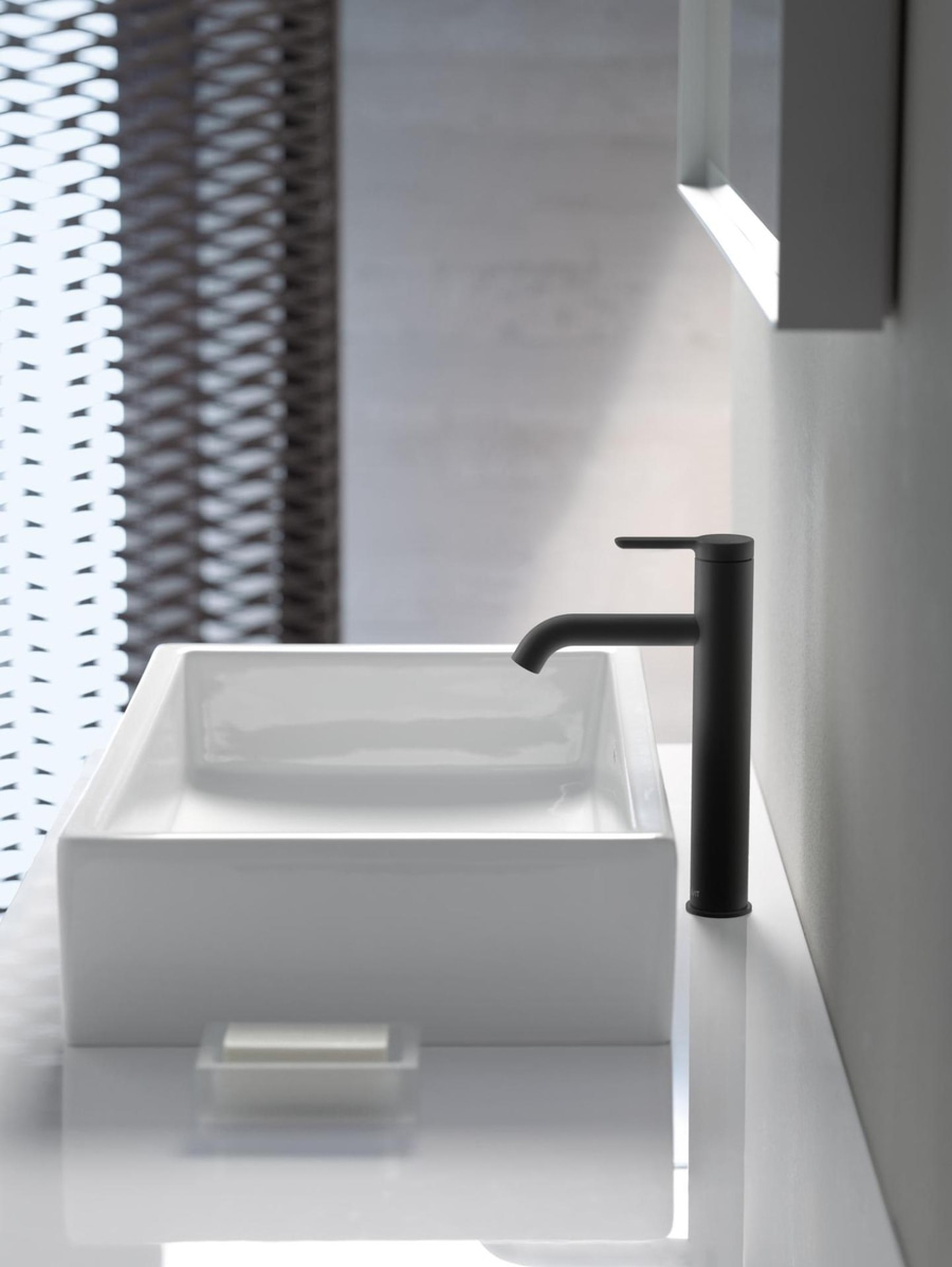 DURAVIT C.1 Waschtischmischer L Einhandmischer Mischbatterie Wasserhahn Schwarz