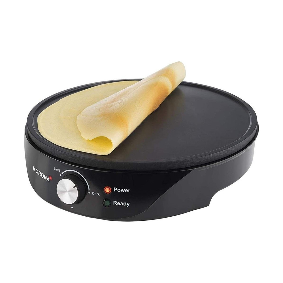 KORONA Crepes-Maker 41055 30cm 1200W Backplatte Pancakes Temperaturregler NEU