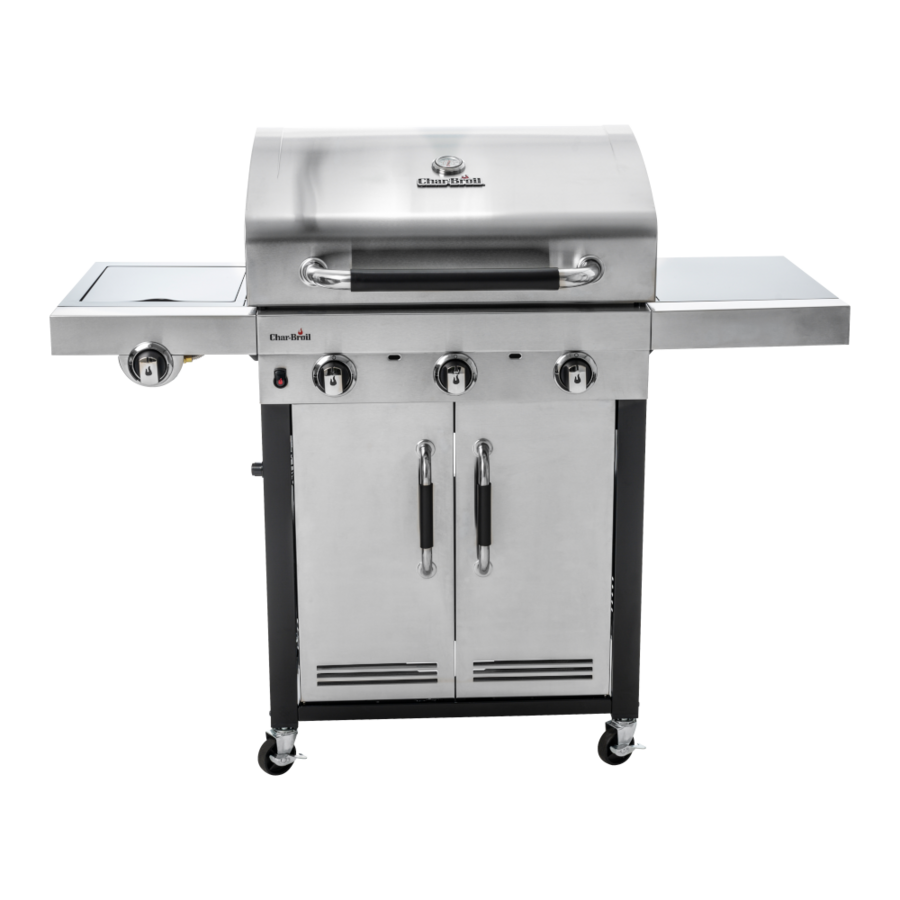 CHAR-BROIL ADVANTAGE 345S 3-Brenner Gasgrill + Grillplatte 7.03 kW NEU