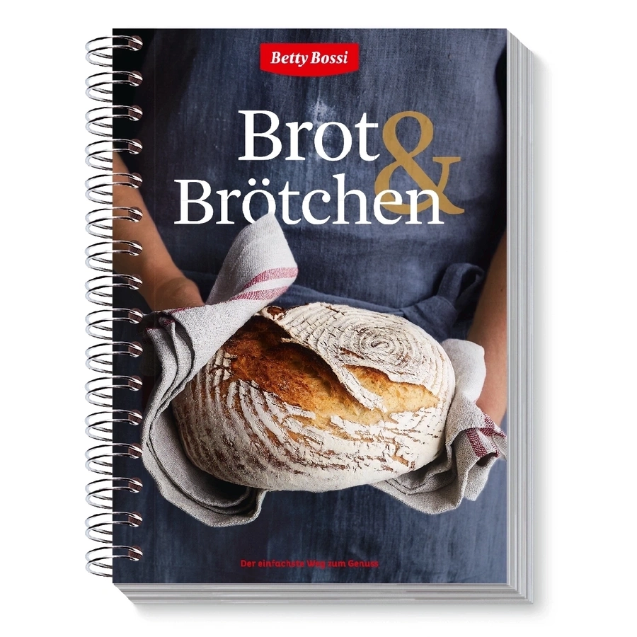 BETTY BOSSI Kochbuch Backbuch Brot & Brötchen 100 Rezepte Vollkorn Weißbrot Zopf