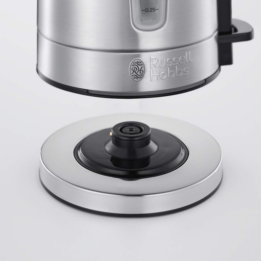 RUSSELL HOBBS Mini-Wasserkocher Compact Home 24190-70 Edelstahl 0,8L 2200W