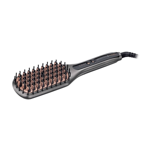 REMINGTON Glättbürste CB7480 Keratin Protect Haarbürste Glätter Keratin Mandelöl