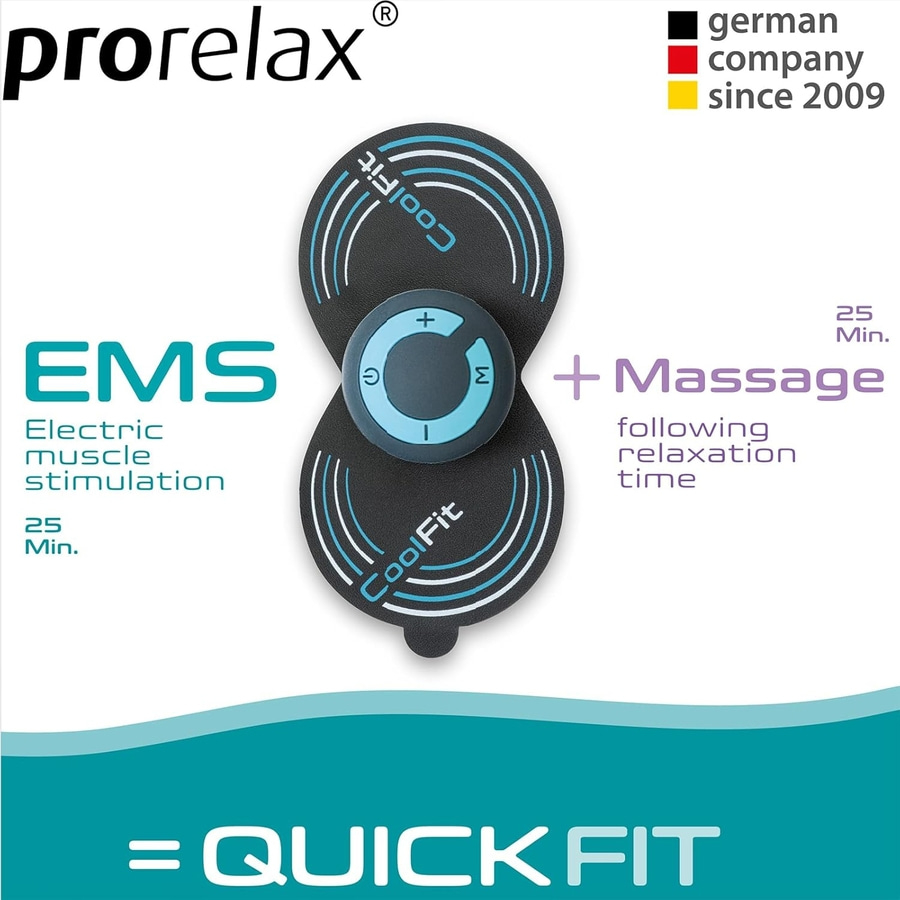 PRORELAX Ems Quickfit 49603 Massage-Gerät kompakt Stimulationstherapie NEU