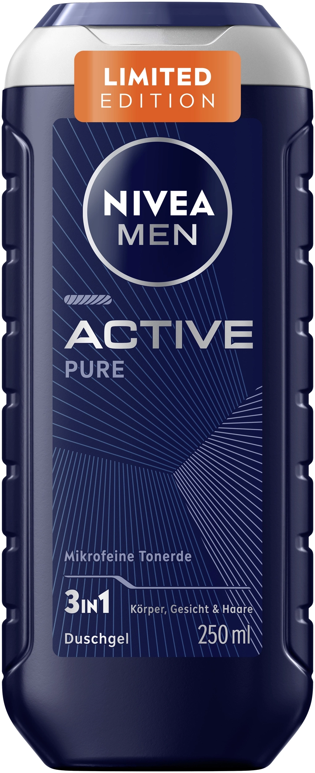 Nivea Men Active Pure Duschgel, 250 ml, Limited Edition