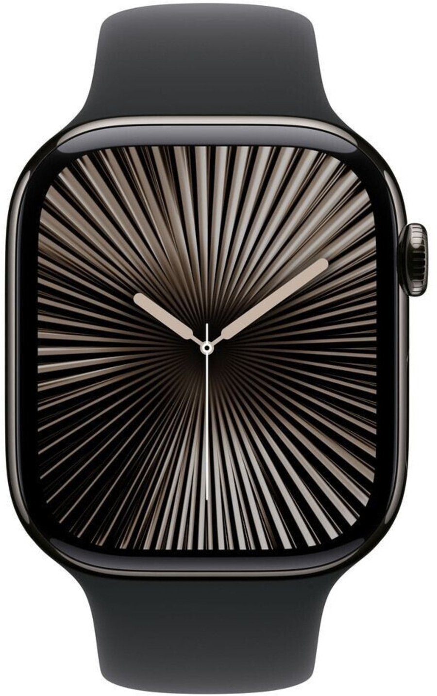APPLE Watch S10 GPS+Cell 46 mm Titan Sportarmband Schwarz M/L MWYE9QF/A B-Ware