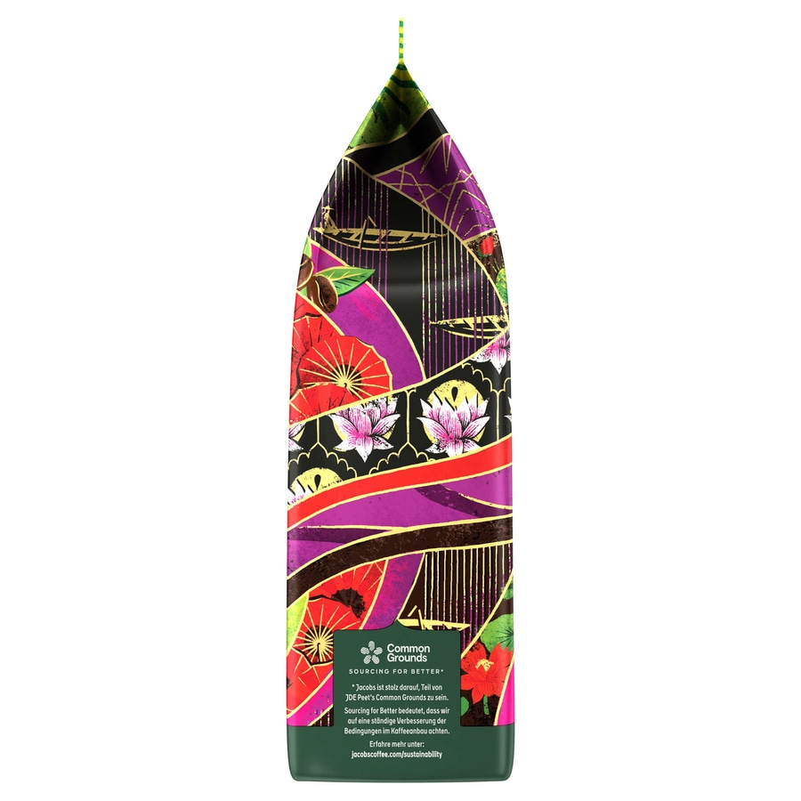 JACOBS Kaffeebohnen Origins Laos & India Espresso ganze Bohne geröstet 4 x 1 kg