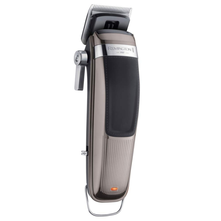 Remington Haarschneider, silber und schwarz, Detailaufnahme, Nahaufnahme, Produktfoto