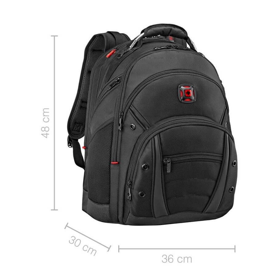 WENGER Laptop-Rucksack SYNERGY PRO Ballistic 16" Laptop Tablet-Fach 30 L Schwarz