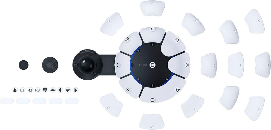 SONY Controller Access PS5 Anpassbare Spielstile einfacher Zugang weiß B-WARE