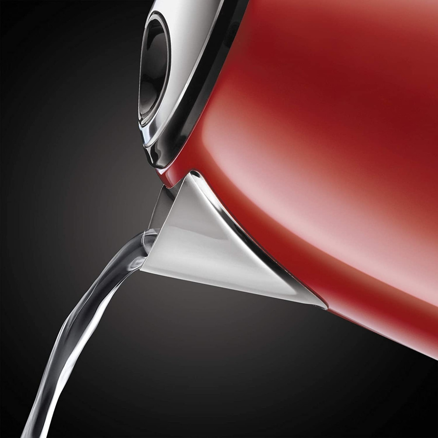 RUSSELL HOBBS Wasserkocher Colours Plus+ Flame Red 24992-70 Mini 1L 2400W