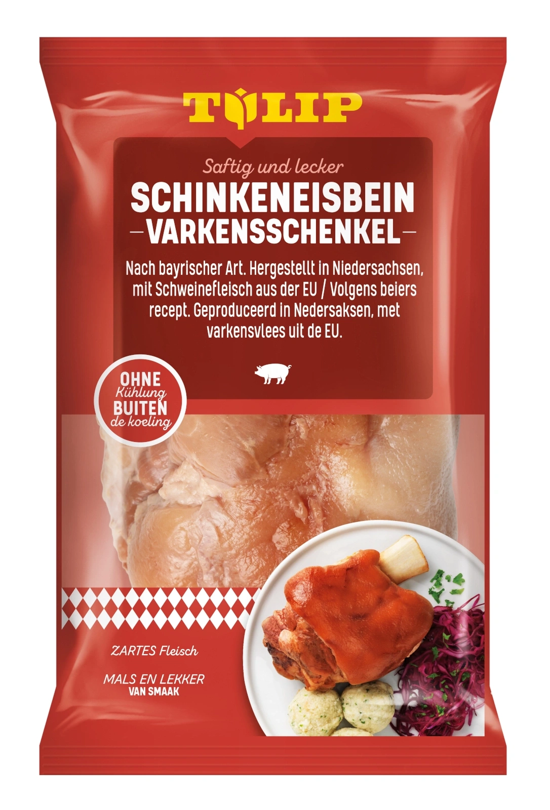 Tulip Schinkeneisbein - Varkensschenkel, saftig und lecker