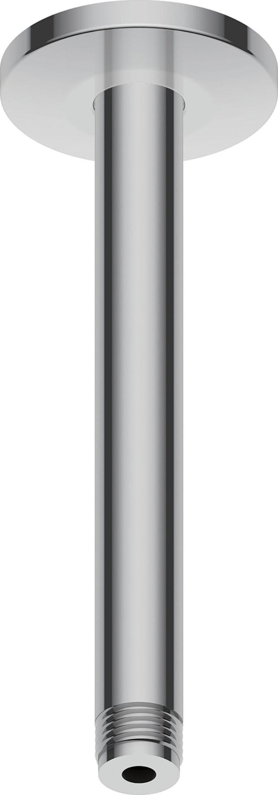 DURAVIT Deckenanschluß runde Rosette 200 mm Chrom Brausearm NEU