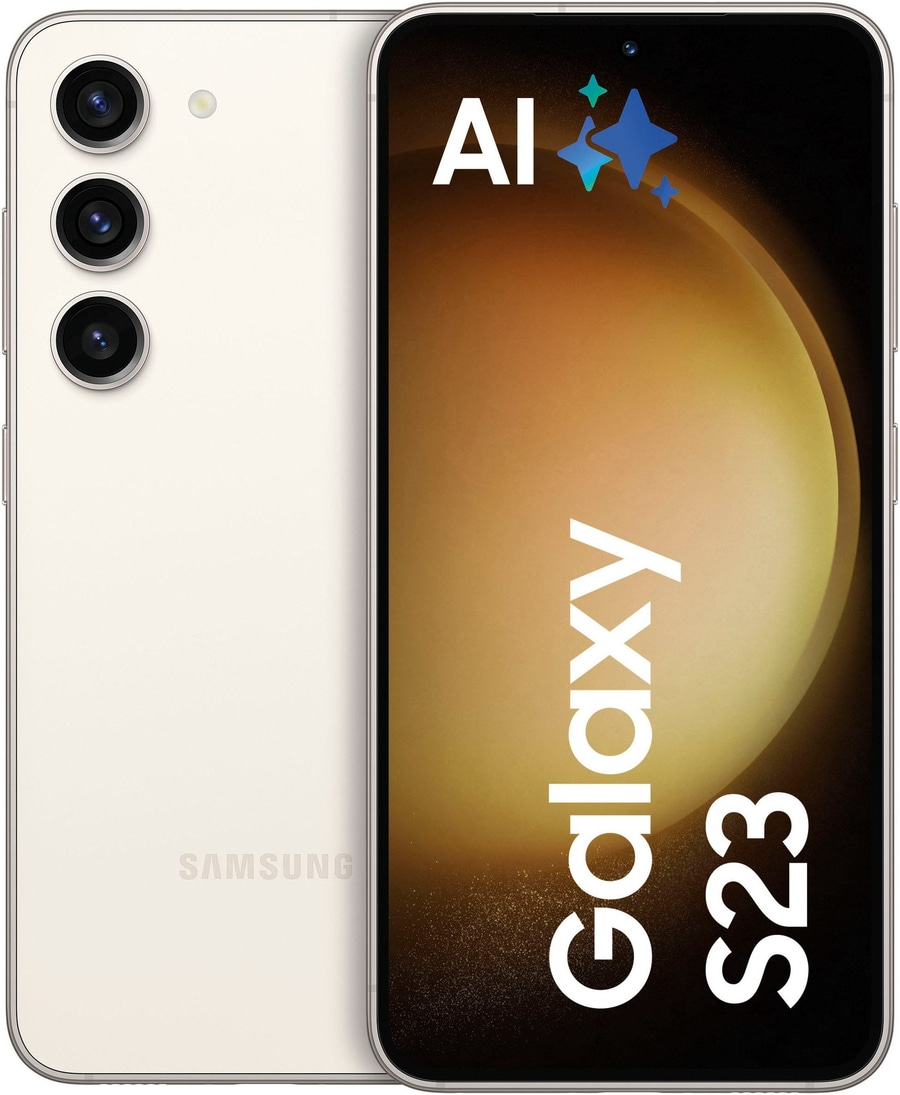 SAMSUNG Galaxy S23 256 GB 5G 6,1 Zoll 8 GB RAM 50 MP DualSIM Beige