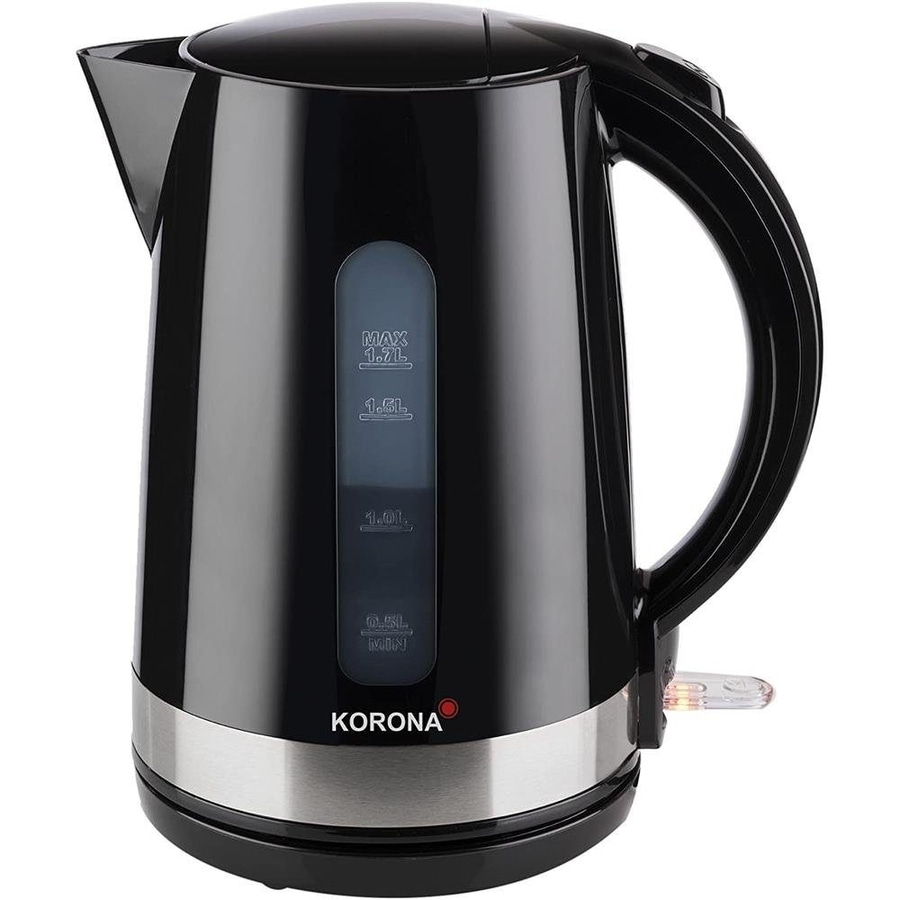 KORONA Wasserkocher 20232 1,7L 2200 Watt automatische Abschaltung schwarz NEU