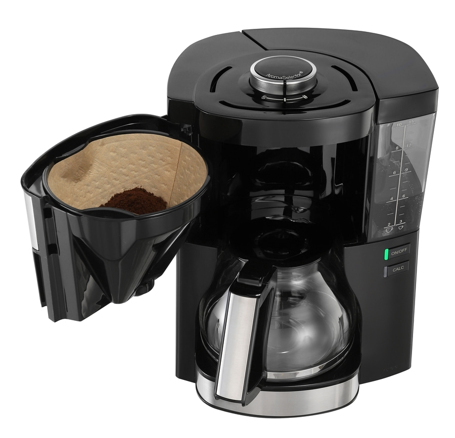 MELITTA Filterkaffeemaschine Look Perfection 1025-06 Warmhaltefunktion Schwarz