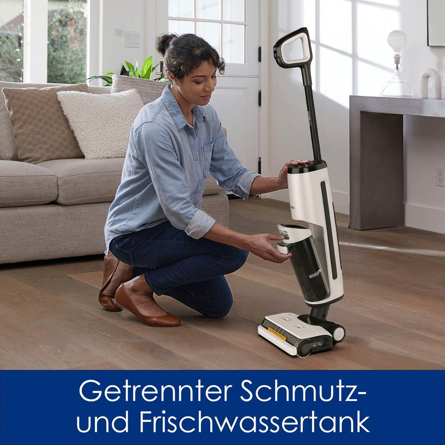 TINECO Nass-Trocken-Akkusauger Floor One S7 Steam Plus Dampfreinigung B-WARE