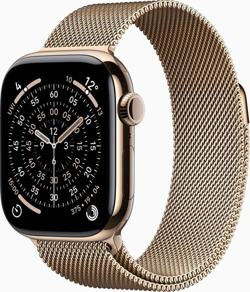 APPLE Watch S11 GPS+5G 42mm Titan Milanaisearmband Gold MF8Y4ZR/A B-WARE