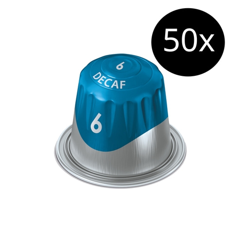 50x Jacobs Kaffeekapseln Lungo 6 Decaffeinato Nespresso®* kompatibel