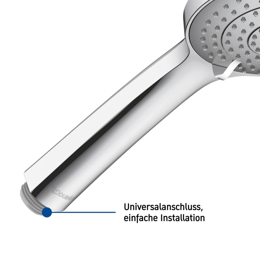 DURAVIT Handbrause 3jet 110 Duschbrause Duschkopf 3 Strahlarten Regendusche NEU