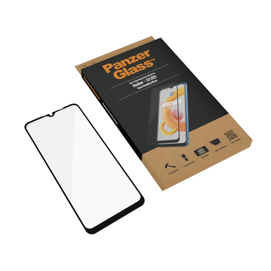 PanzerGlass™ Displayschutz Realme C11 2021 Screen Protector Glass