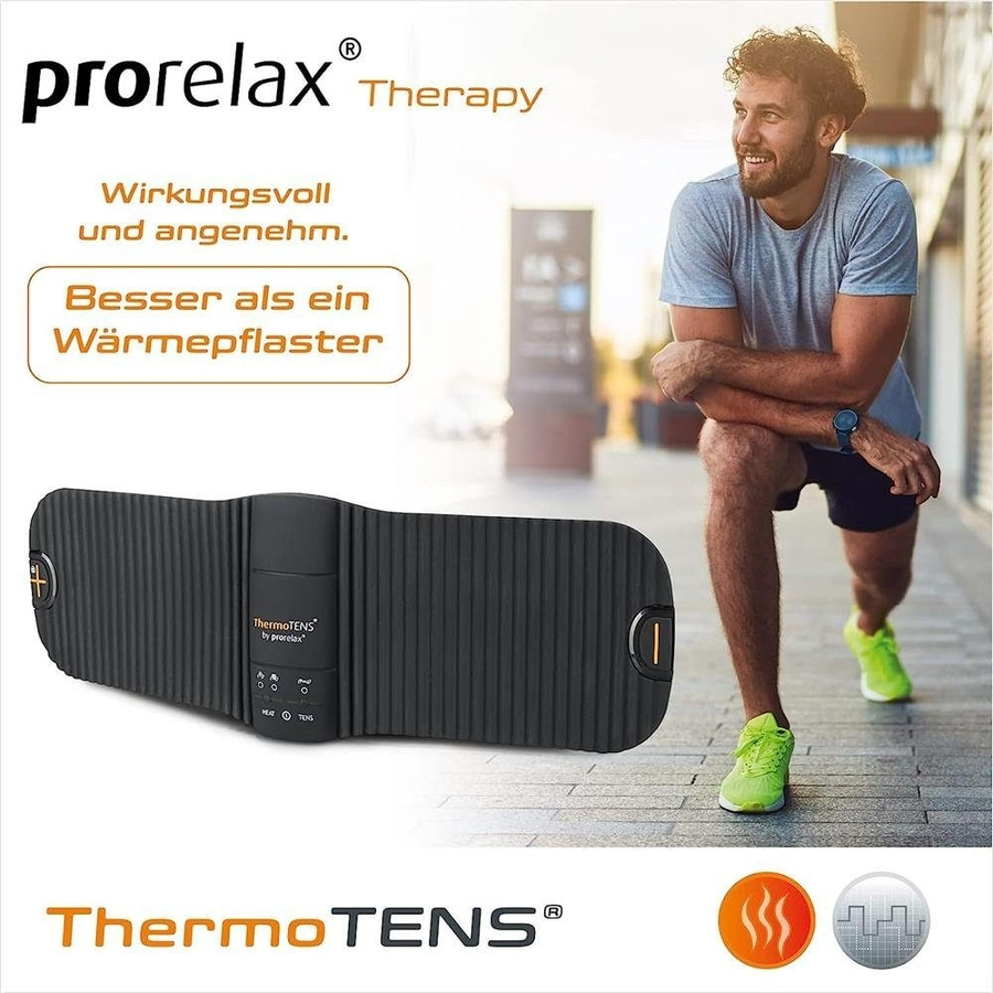 PRORELAX THERMO TENS 15100 Wärmegürtel Wärmepflaster individuell einstellbar NEU