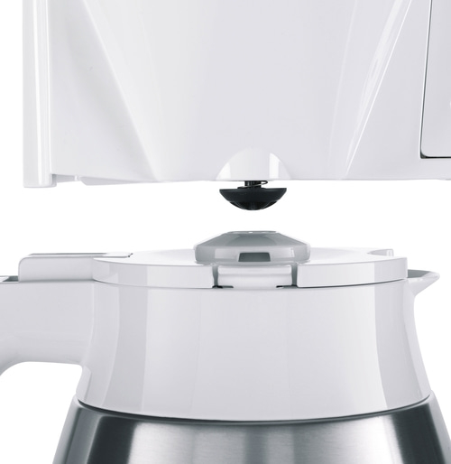 MELITTA Filterkaffeemaschine Look Therm Timer 1025-17 Warmhaltefunktion Weiß