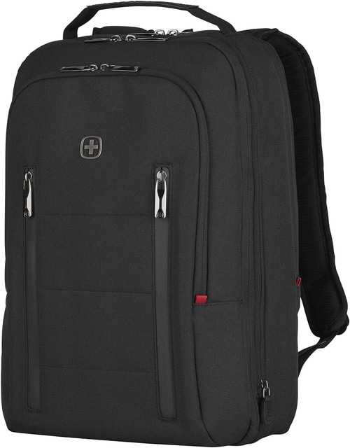 WENGER Laptop-Rucksack CityTraveler Handgepäck 16" Laptop Tabletfach 16L Schwarz