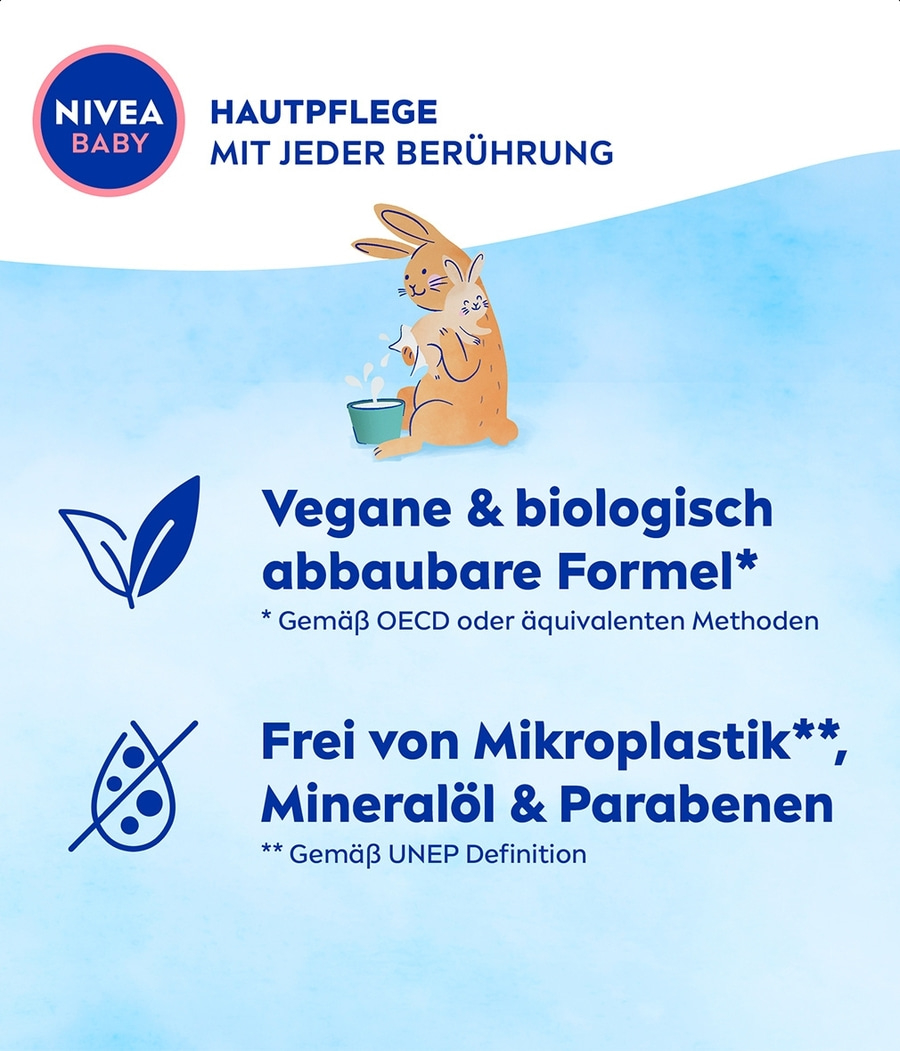 NIVEA Baby Aqua Feuchttücher 4x57 Stück