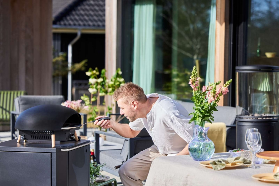 Le Feu Gas-Pizzaofen Turtle 3.1 Gasofen Pizzagrill Terasse Garten Outdoor