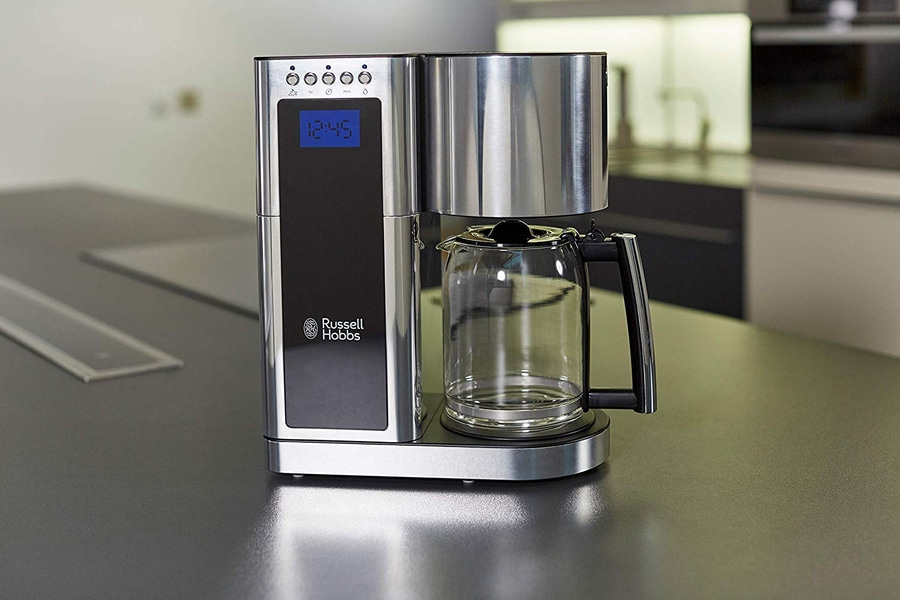RUSSELL HOBBS Kaffeemaschine Elegance 23370-56 10 Tassen Timer Brausekopf ECBC