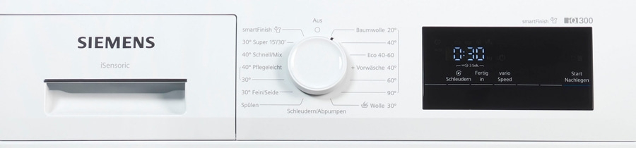 SIEMENS Waschmaschine iQ300 WM14N0A4 LED-Display 8kg Kapazität AquaStop B-WARE