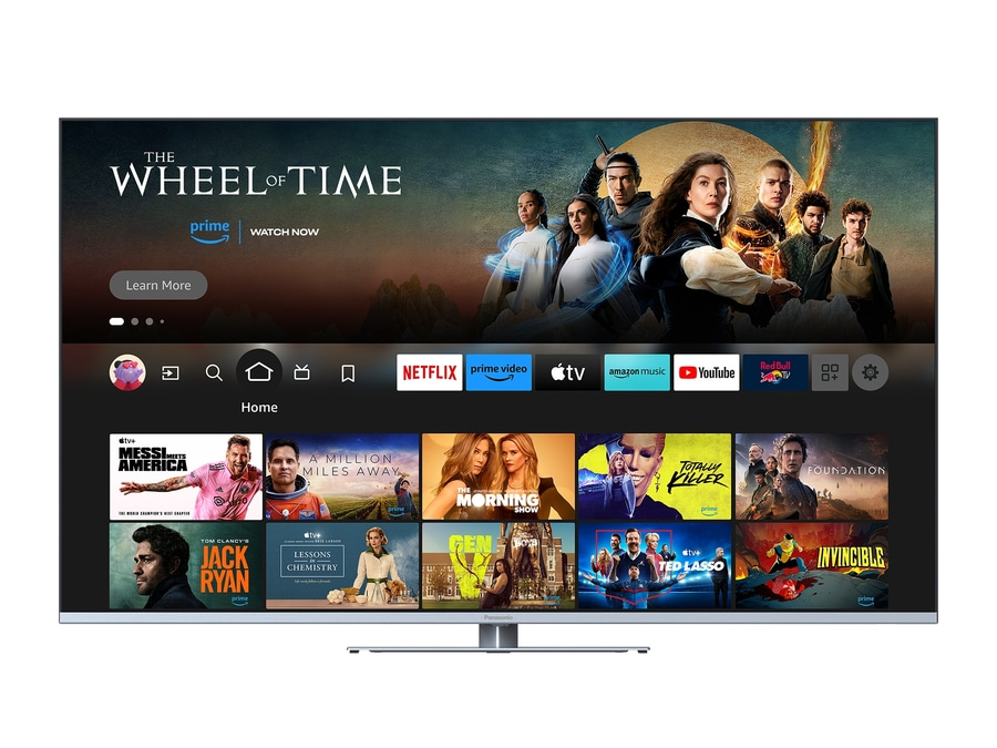 Panasonic Fernseher 65 Zoll 4K Ultra HD LED Smart TV 144 Hz TV-65W93AE6 Fire TV