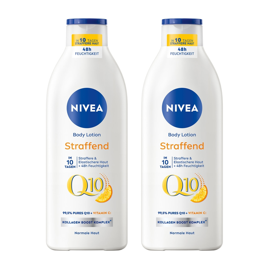 NIVEA Q10 + Vitamin C Hautstraffende Body Lotion 2 x 400ml