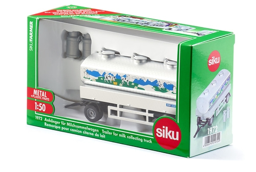 SIKU Anhänger für Milchsammelwagen Maßstab 1:50 Modellfahrzeug Spielzeugauto