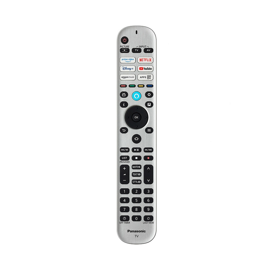 PANASONIC Fernseher 55 Zoll 4K Ultra HD LED Smart TV 144 Hz HDR10+ TV-55W93AE9 Fernbedienung für Panasonic TV mit vielen Knöpfen und Funktionen.