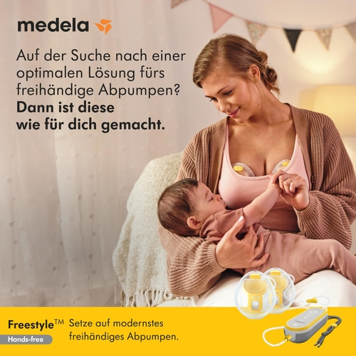 MEDELA Elektrische Doppel-Milchpumpe Freestyle™ Hands-free doppeltes Abpumpen