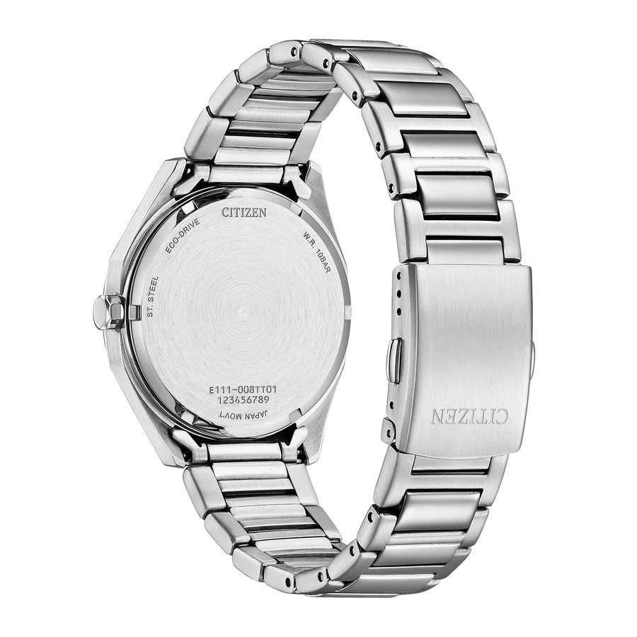 CITIZEN Herrenarmbanduhr BM7620-83L Solar Eco-Drive Datum 38mm silber B-Ware