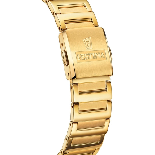 FESTINA Damen Armbanduhr On The Square F20680/3 Quarzuhr Edelstahlarmband 33mm FESTINA Damen Armbanduhr On The Square F20680/3 Quarzuhr Edelstahlarmband 33mm
